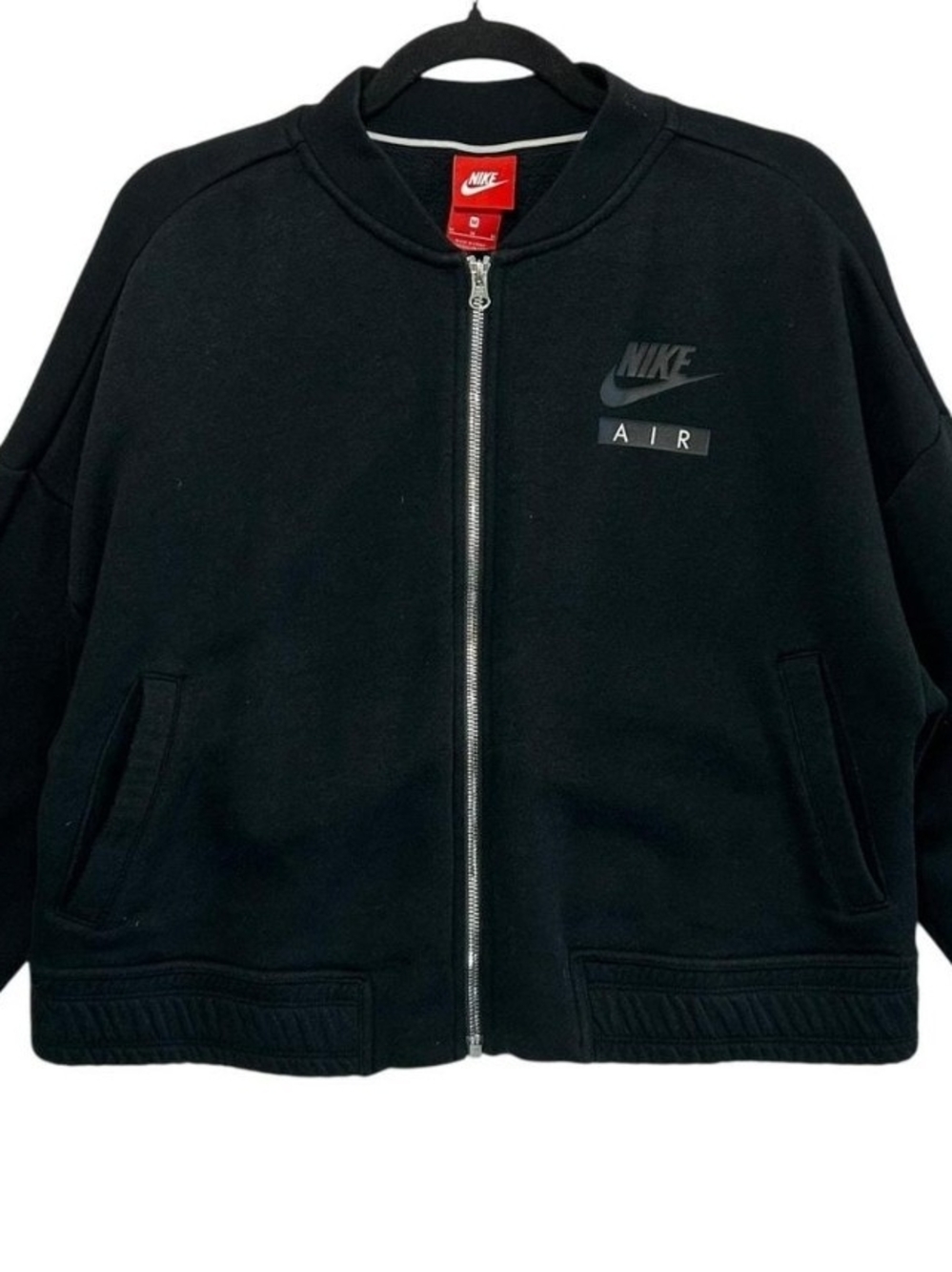 Nike Black Air Full-Zip Crew Jacket